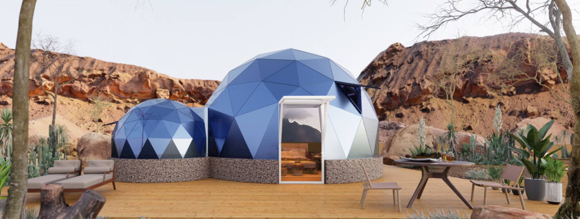 华蓥市球形智能光伏玻璃星空房